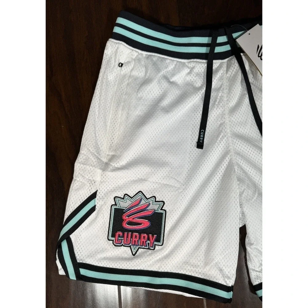 UNDER ARMOUR x Steph Curry NBA Jam Basketball Shorts White Mens Sz 2XL *NEW* $90